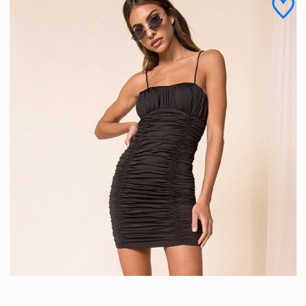 Superdown Rachelle Mini Dress Black